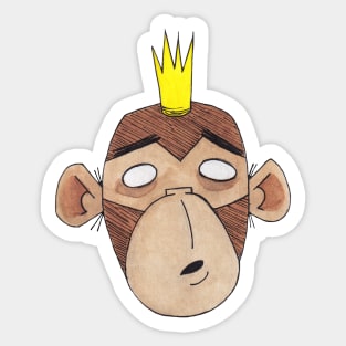 Wilbur Don't Starve Fanart Sticker